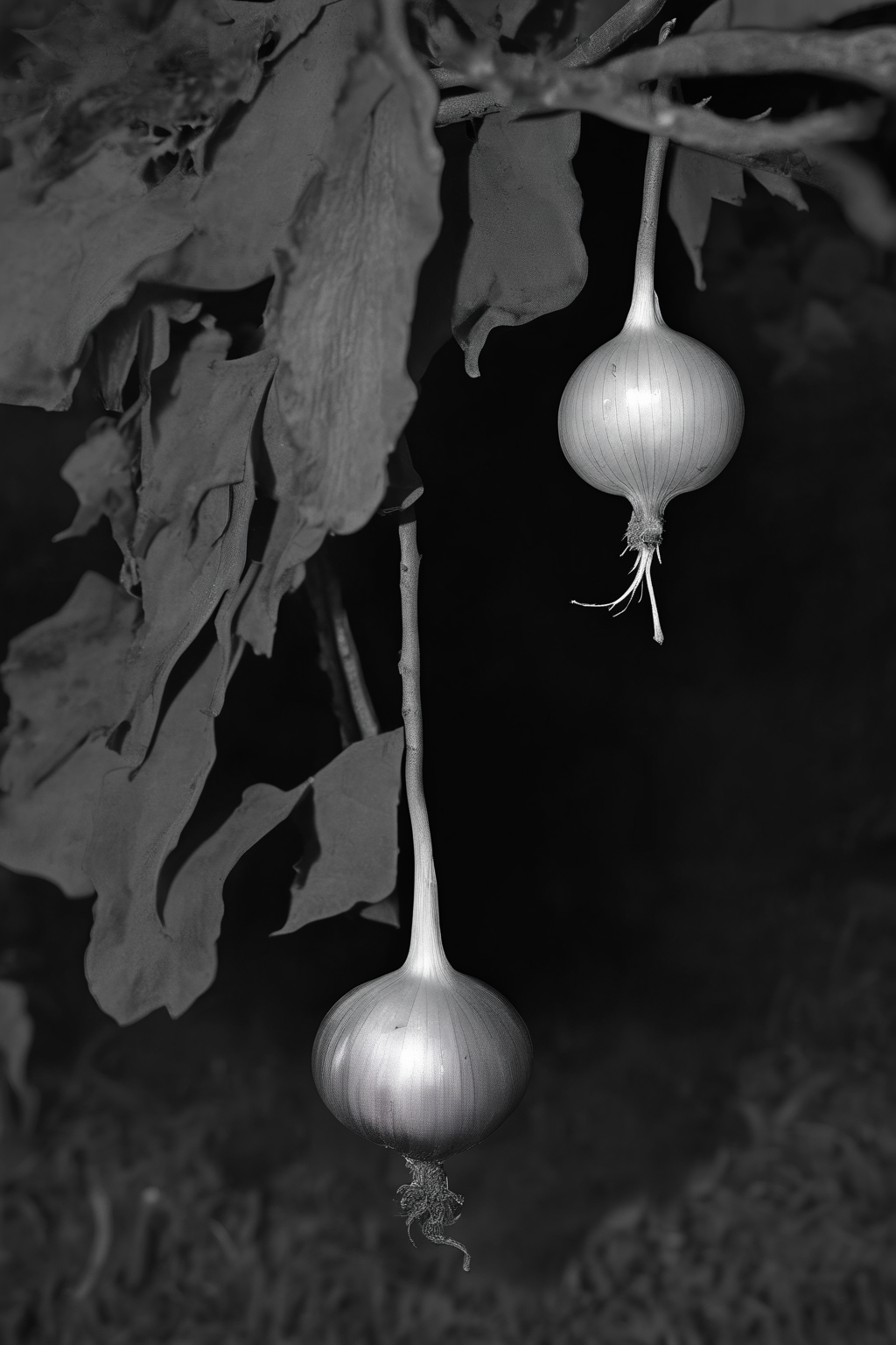 00061-4007260911-_lora_Photographer Elena Helfrecht Style_1_Photographer Elena Helfrecht Style - a black and white photo of an onion hanging from.png